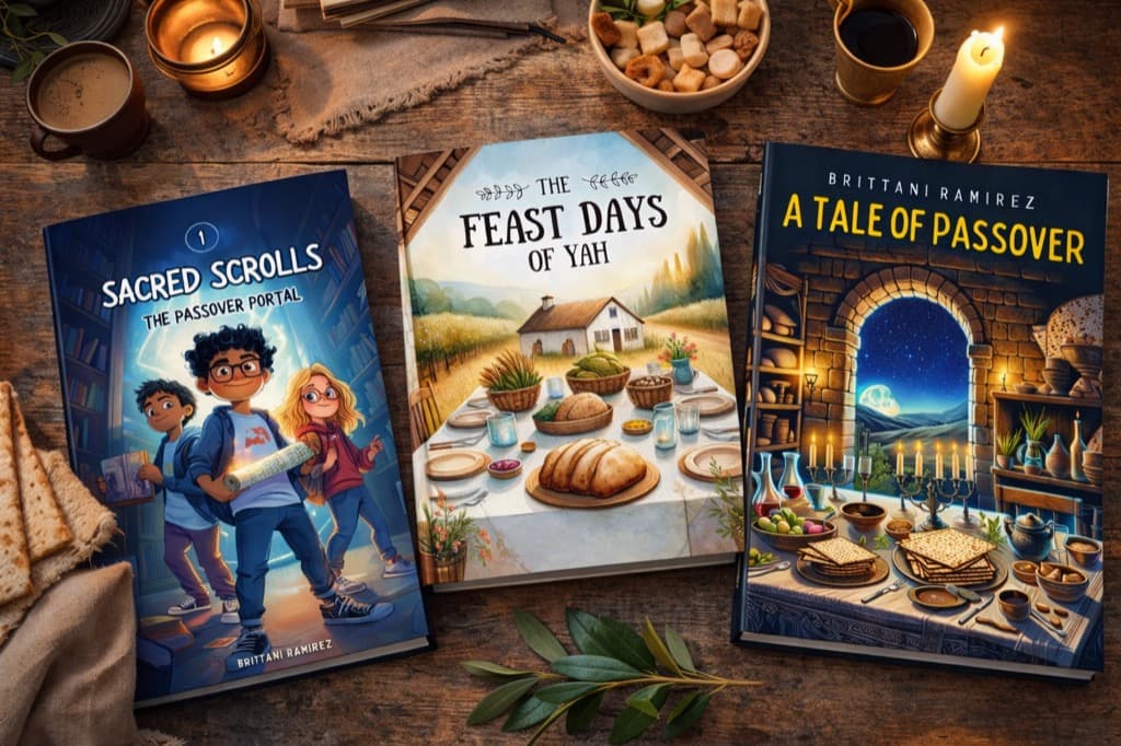 Styled photo of Scribbles and Scriptures books